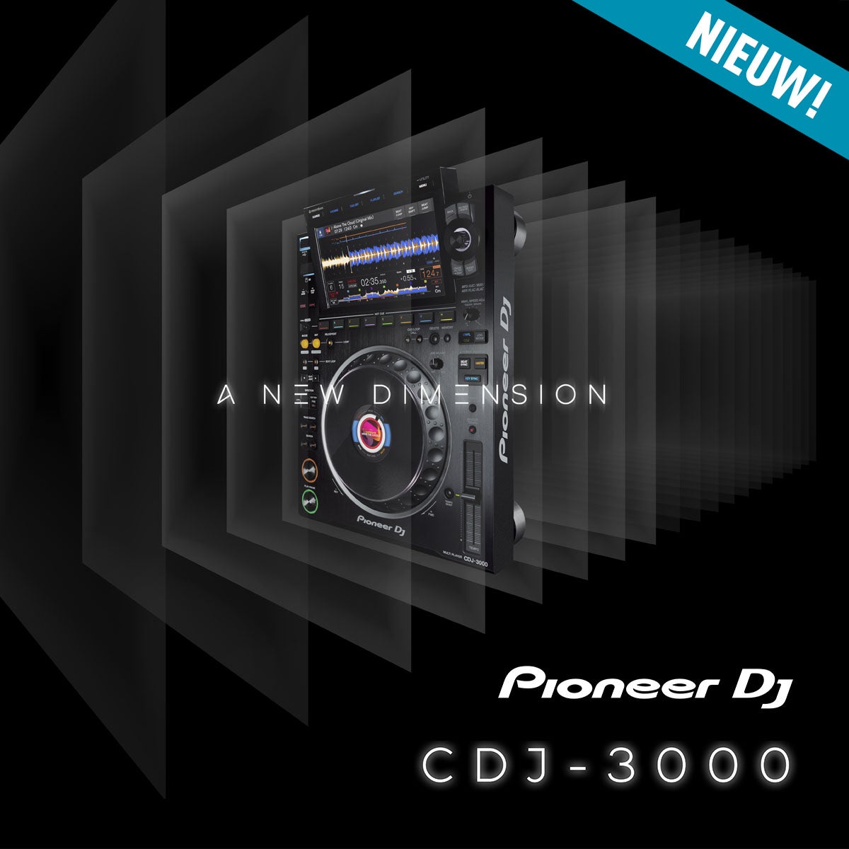 Pioneer presenteert langverwachte CDJ-3000 dj-speler