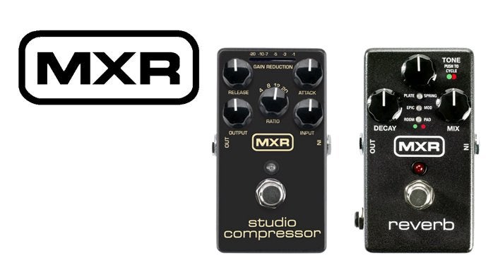 MXR M76 Studio Compressor, MXR M300 Reverb