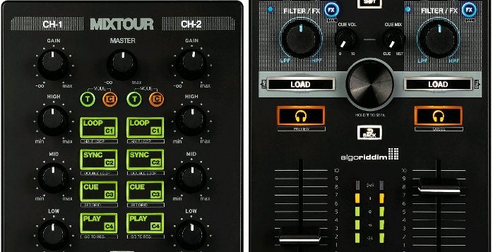 Reloop Mixtour controls